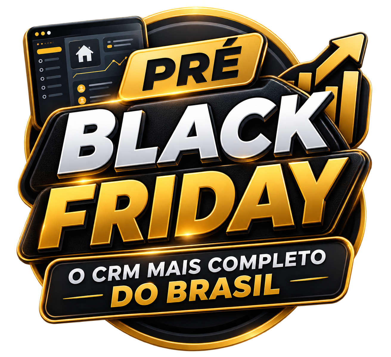 Selo Pré-Black Friday - O CRM mais completo do Brasil